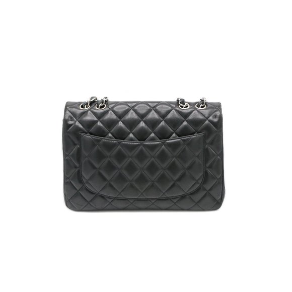 CHANEL Jumbo Lambskin Black Classic Flap Bag - Picture 2 of 16